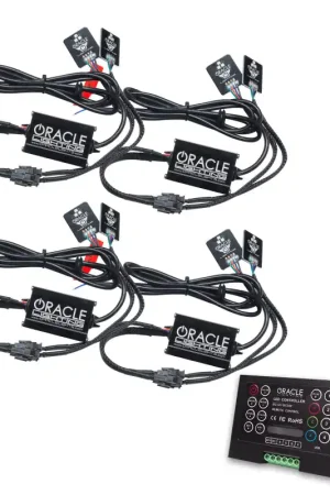 Bulk Order Oracle 2022 Ford Maverick RGB Headlight Demon Eye Kit - ColorSHIFT w/2.0 Controller