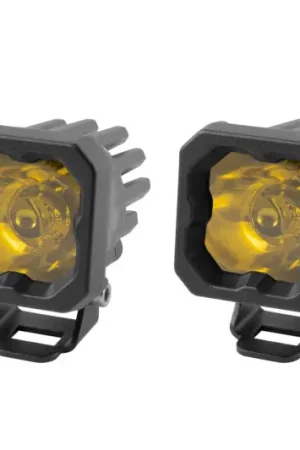 Diode Dynamics Stage Series C1 LED Pod Pro - Yellow Spot Standard ABL (Pair) Direct From Manufacturer