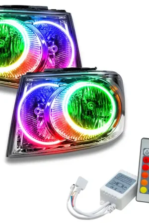 Low Price Oracle 07-09 Dodge Durango SMD HL - Chrome - ColorSHIFT w/ Simple Controller