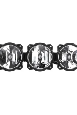 Warranty Included KC HiLiTES Universal 20in. Pro6 Gravity LED 3-Light 60w Combo Beam Light Bar (No Mount)