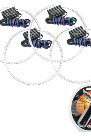 Save Now Oracle Jeep Grand Cherokee 05-10 Halo Kit - ColorSHIFT