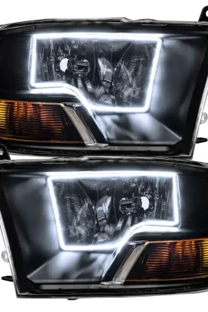 Trusted Brand Oracle 09-12 Dodge Ram Non-Sport SMD HL - Black - White