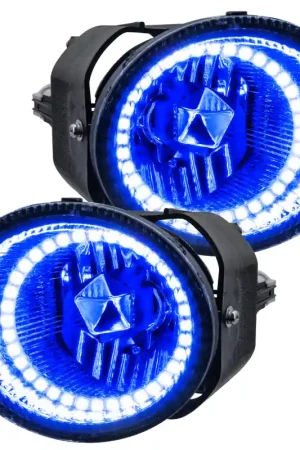 Oracle Lighting 01-02 Nissan Frontier Pre-Assembled LED Halo Fog Lights -Blue Professional Grade