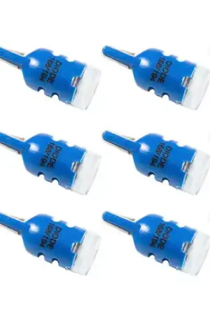Diode Dynamics 194 LED Bulb HP3 LED - Blue Set of 12 Premium