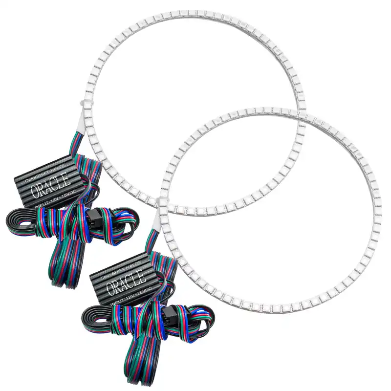 Seasonal Sale Oracle Jeep Liberty 05-07 Halo Kit - ColorSHIFT w/o Controller