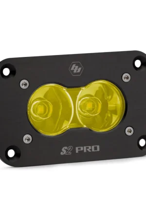 Baja Designs S2 Pro, LED Work/Scene, Amber, Flush Mount Low Price
