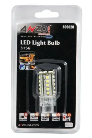 Weekend Sale ANZO LED Bulbs Universal 3156/3157 White