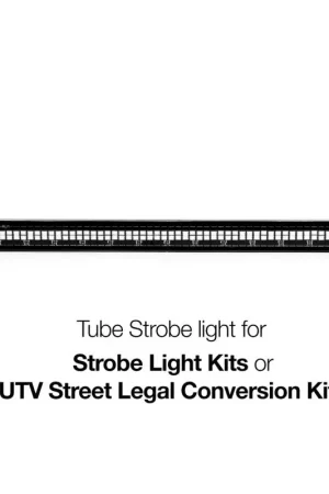XK Glow Tube Plug n Play Strobe Light Series - Amber 1pc 12in Final Sale