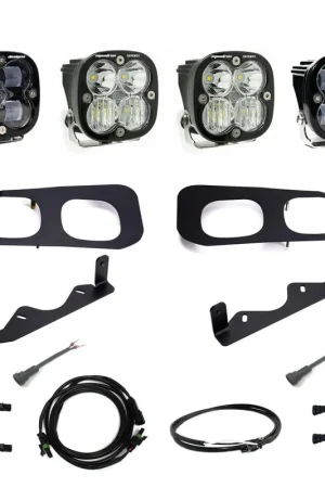 Factory Price Squadron SAE/Sport Fog Pocket Kit 2023-On Ford F-250/350 Super Duty SAE Fog Clear Upfitter Wiring