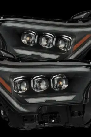 Affordable AlphaRex 2024 Toyota Tacoma NOVA-Series Projector Headlights (Pair) - Black w/Activation Light