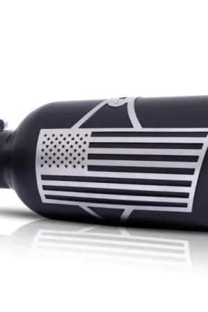 Gibson Patriot Series Rolled Edge Slash-Cut Tip - 5in OD/2.5-2.75in Inlet/12in Length - Blk Ceramic Special Discount