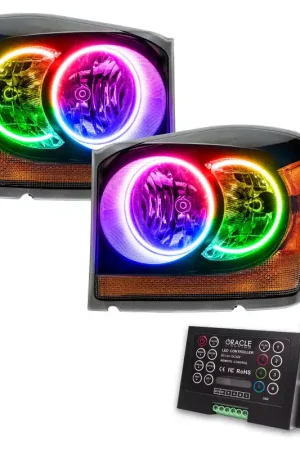 Direct From Manufacturer Oracle 04-06 Dodge Durango SMD HL - Black - ColorSHIFT w/ 2.0 Controller