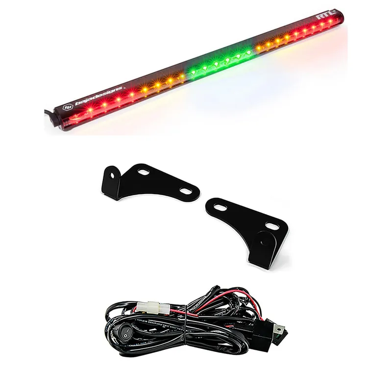 Brand New Polaris RZR 15-18 2 Seat 30 Inch RTL-G Rear Light Bar with Bracket Kit Baja Designs