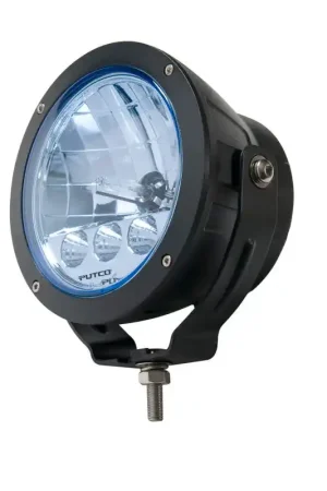Limited Time Putco HID Off Road Lamp w/3 LED DayTime Running Lights - 6in Black Housing w/ Blue Tinted Lens