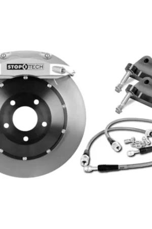 Special Discount StopTech 5/93-98 Supra / 92-00 Lexus SC300/SC400 BBK Front Black ST-60 Calipers 355x32 Drilled Rotor
