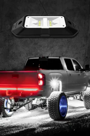 While Supplies Last XK Glow White Rock Light Advanced Kit 8pc