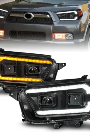 Best Seller ANZO 10-13 Toyota 4Runner Projector Headlights - Black