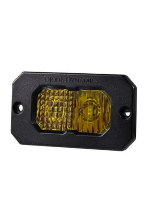 Diode Dynamics Stage Series 2in LED Pod Pro - Yellow Combo Flush ABL (Single) Final Sale