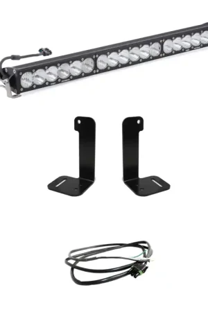Get Yours Baja Designs 2018+ Jeep Wrangler JL/JT OnX6+ 30in Bumper LED Light Bar Kit w/ Upfitter