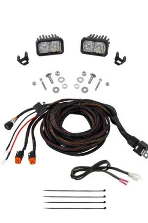Diode Dynamics 2022+ Ford Maverick, C2 Sport Stage Series Ditch Light Kit White Combo Special Discount