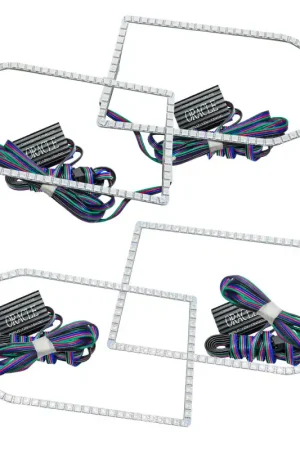 Buy Online Oracle Chevy Silverado 14-15 Halo Kit Non-Projector Style - ColorSHIFT w/o Controller