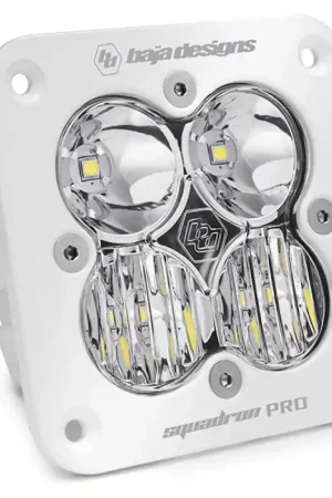 Baja Designs Squadron Pro Flush Mount White Driving/Combo Pattern LED Light Pod - Clear Best Seller