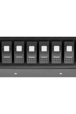 Spod 09-18 Jeep Wrangler JK Add On Blue LED 8-Switch Panel (for SourceSE) Genuine