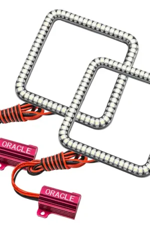 Worldwide Shipping Oracle Ford Superduty 08-10 LED Fog Light Halo Kit - White