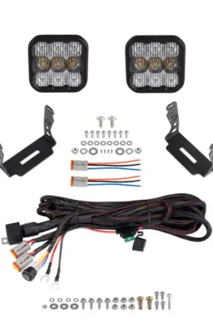 Hassle-Free Returns Diode Dynamics Jeep JK SS5 CrossLink Bumper Lightbar Kit Pro Combo