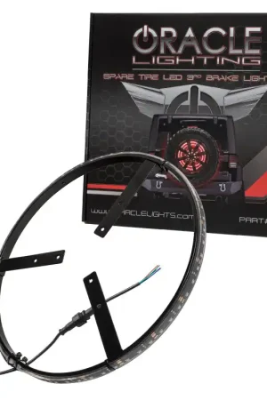 Free Delivery Oracle LED Illuminated Wheel Ring 3rd Brake Light - ColorSHIFT w/o Controller