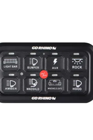 Hot Deal Go Rhino Xplor 8 Channel Switch Controller - Blk