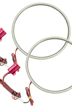 Free Returns Oracle Jeep Wrangler JL/Gladiator JT LED Surface Mount Headlight Halo Kit - White