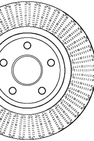 Place Order StopTech Drilled Sport Brake Rotor 11-17 Jeep Grand Cherokee (Excluding SRT8)