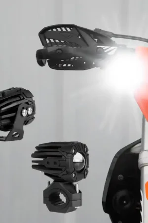 Instant Buy XK Glow 2in Dual Mode LED Driving Light Kit for Motorcycles, UTVs & ATVs