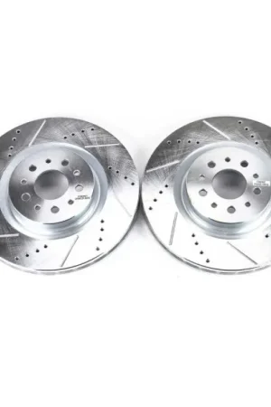 Power Stop 15-18 Ram ProMaster City Front Evolution Drilled & Slotted Rotors - Pair Fan Favorite