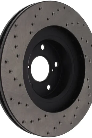 StopTech 02-10 WRX Drilled Left Front Rotor Viral