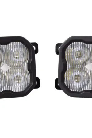 Professional Grade Diode Dynamics SS3 Sport Type AS Kit ABL - White SAE Fog