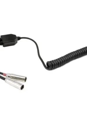 Trending Rugged Radios Dual Radios to Headset Coil Cord Adapter for Crew Chief and Race Control