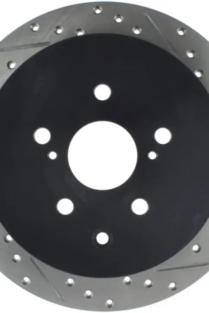 Mega Sale StopTech Sport Drilled & Slotted Rotor - Rear Left