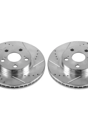 Price Drop Power Stop 11-17 Lexus CT200h Front Evolution Drilled & Slotted Rotors - Pair