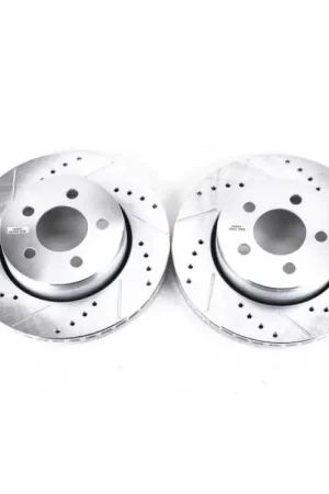 Power Stop 07-11 Dodge Nitro Front Evolution Drilled & Slotted Rotors - Pair Super Sale