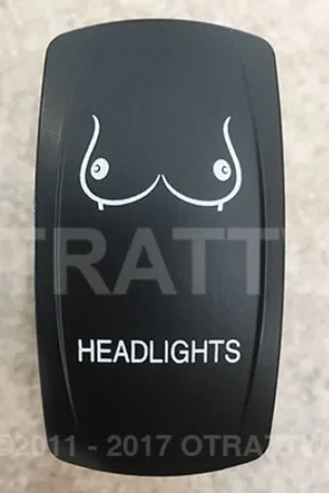 Time-Limited Spod Headlights Rocker Switch