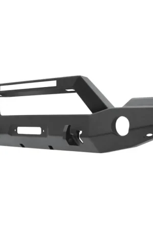 Best Price Westin 07-18 Jeep Wrangler JK WJ2 Full Width Front Bumper w/LED Light - Tex. Blk
