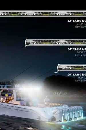 Direct From Manufacturer XK Glow White Housing SAR Light Bar - Emergency Search and Rescue Light 36In