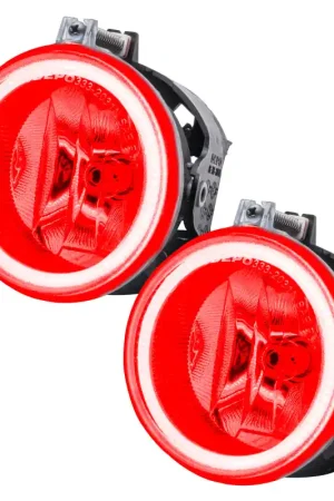 Oracle Lighting 11-16 Jeep Patriot Pre-Assembled LED Halo Fog Lights -Red Cheap