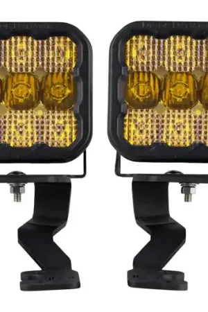 Deal Diode Dynamics 2022 Toyota Tundra SS5 Sport Stage Series Ditch Light Kit - Yellow Combo