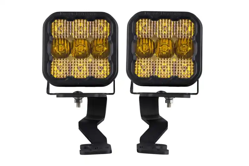 Deal Diode Dynamics 2022 Toyota Tundra SS5 Sport Stage Series Ditch Light Kit - Yellow Combo