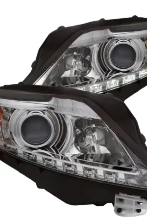 ANZO 2010-2012 Lexus Rx350 Projector Headlights w/ U-Bar Chrome Cheap