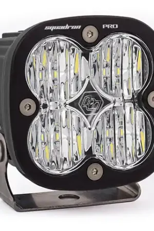 LED Light Pod Black Clear Lens Wide Cornering Pattern Squadron Pro Baja Designs Best Choice