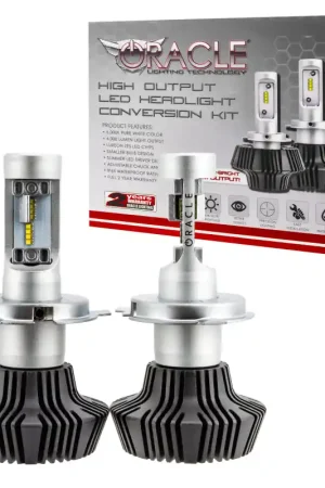 Oracle H4 4000 Lumen LED Headlight Bulbs (Pair) - 6000K Last Chance